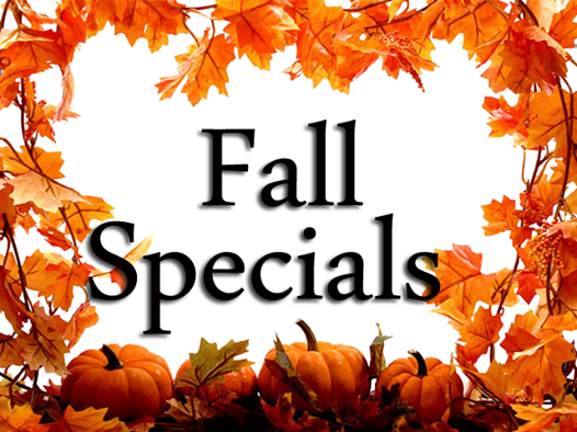 Image result for fall specials