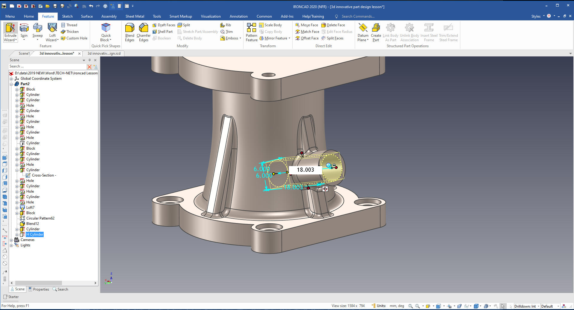 iron cad structured vs innovative part iron cad structured vs innovative part